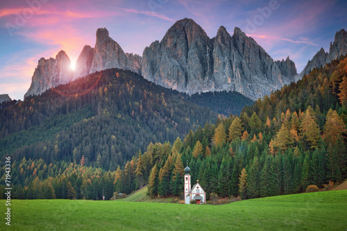 Dolomites. фототапет