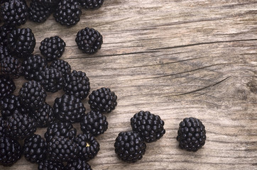 blackberries background