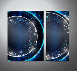 Wall Mural - Brochure business design template or roll up.