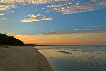 Coast of Baltic sea.