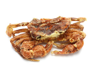 Wall Mural - deep fried soft shell crab