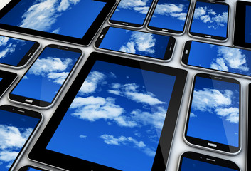 Canvas Print - mobile devices