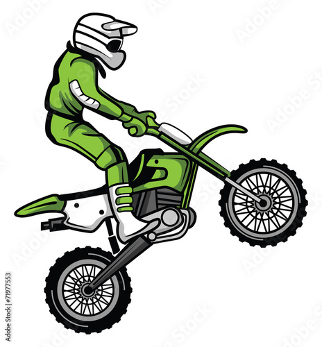 Fotografia, Obraz  Moto Cross