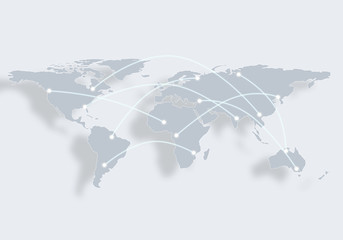 world map