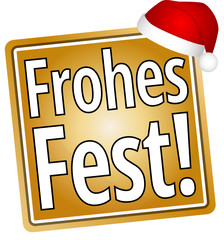 Sticker - Frohes Fest