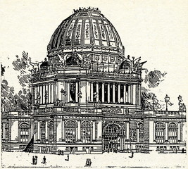 chicago exposition 1893 - administration building