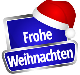 Sticker - Frohe Weihnachten