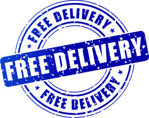 Wall Mural - free delivery stamp