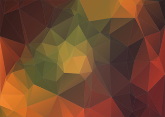 Colorful geometric background with triangles