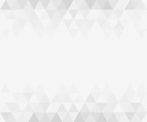 Wall Mural - grey abstract triangular gradient background