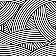Poster - Seamless wavy pattern.