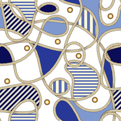 Poster - nautical pattern