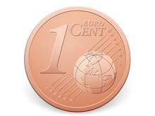 One Euro Cent Coin