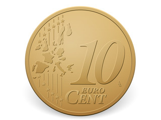 ten euro cent coin