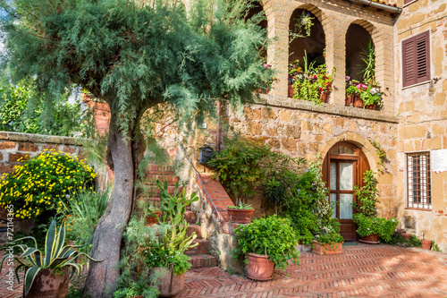 Beautiful porch in a small ...