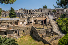 Roman Ruins In Pompei, Italy