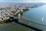 Aerial View of George Washington Bridge, New York/New Jersey
