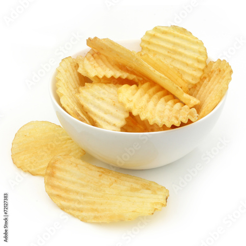 Fotomural Chips de pomme de terre - Potatoe chips