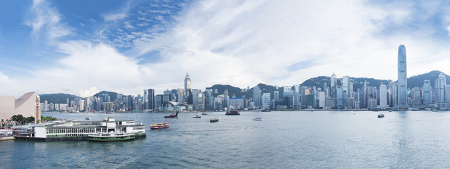 Victoria Harbor of Hong Kong