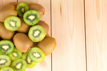 Wall Mural - Kiwi in two halves