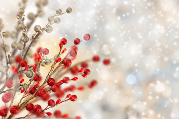 Wall Mural - Abstract Christmas background