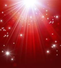 Wall Mural - abstract shiny red festive background