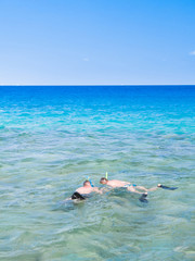 Wall Mural - Maldivian Snorkeling