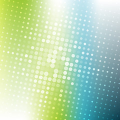 Poster - Abstract dotted colorful gradient background