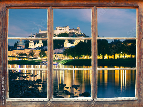 Bild Blick Durchs Fenster