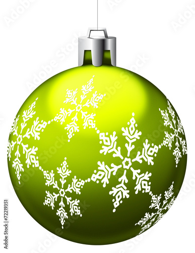 Boule De Noël Verte Clair Avec Motifs Buy This Stock