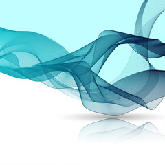 Aufkleber - Abstract smoke background