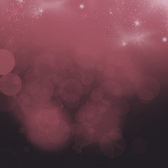 Red Bokeh Background