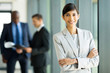 © michaeljung - young indian businesswoman in office