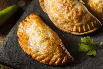 Poster - Homemade Stuffed Chicken Empanadas