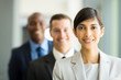© michaeljung - group of business people in a row