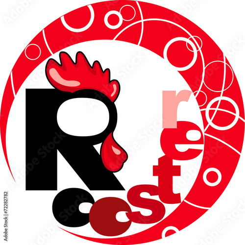 Chinese horoscope - year of the rooster vector de Stock | Adobe Stock