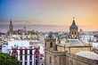 Seville, Spain City Skyline at Dusk