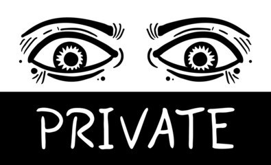 Sticker - Private zone