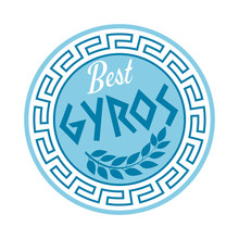 Gyros Icon Symbol Zeichen