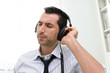 © Studio Gi - Businessman with headphone