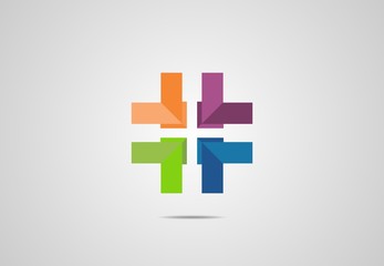 Vector arrow sign icon logo business symbol succes.