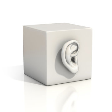 ear abstract illustration