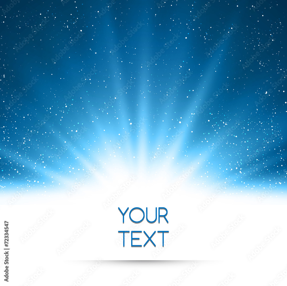Magic Blue File Abstract magic blue light background Stock Vector | Adobe Stock