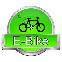 Canvas Print - E-Bike Button