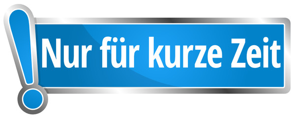 Poster - Nur für kurze Zeit