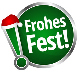 Sticker - Frohes Fest