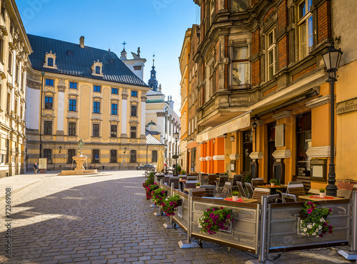 Obraz w ramie Wroclaw - Poland's historic center