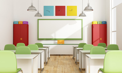 Wall Mural - Colorful Classroom