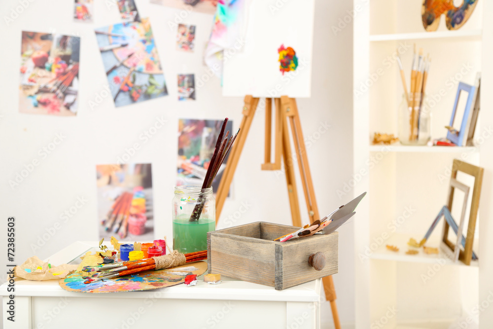 Professional art studio