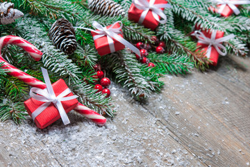 Wall Mural - christmas background